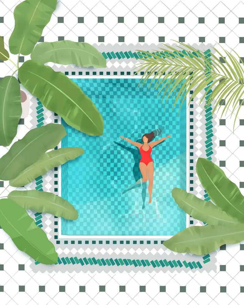 Lizde, Petra: Riad Piscina