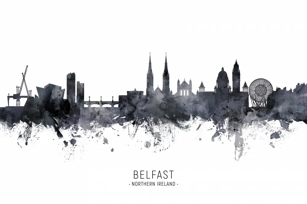 Tompsett, Michael: Horizonte de Belfast,Irlanda del Norte