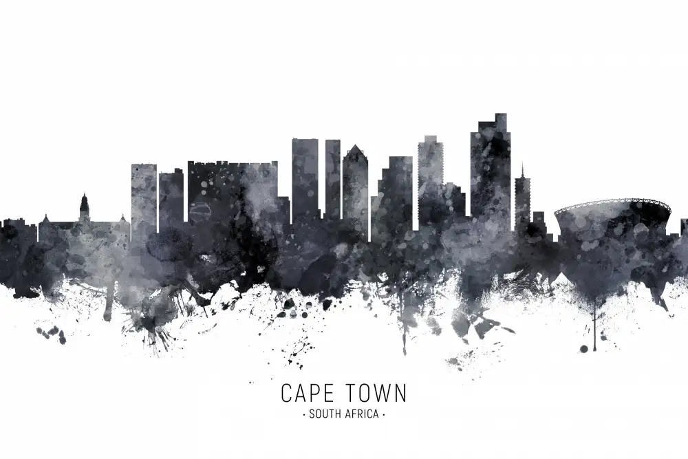 Tompsett, Michael: Horizonte de Ciudad del Cabo Sudáfrica