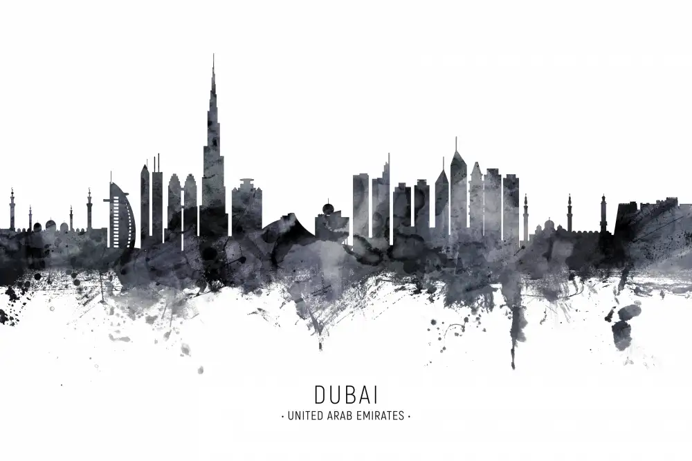 Tompsett, Michael: Horizonte de Dubai,Emiratos Árabes Unidos