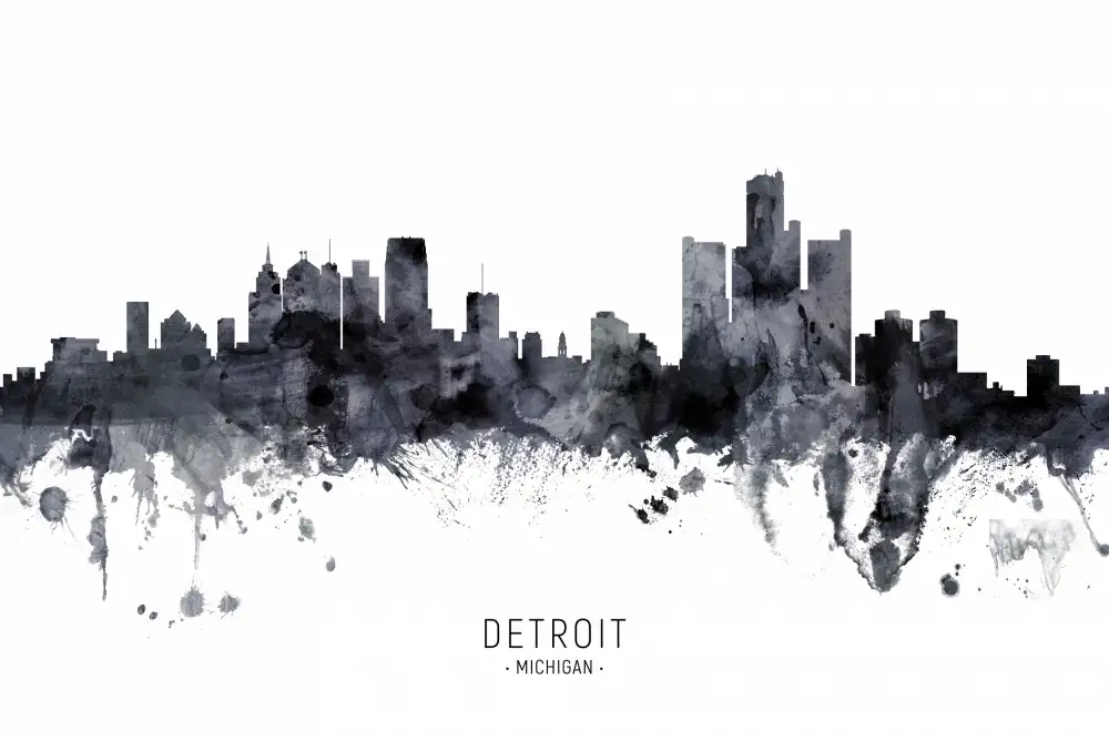 Tompsett, Michael: Horizonte de Detroit,Michigan