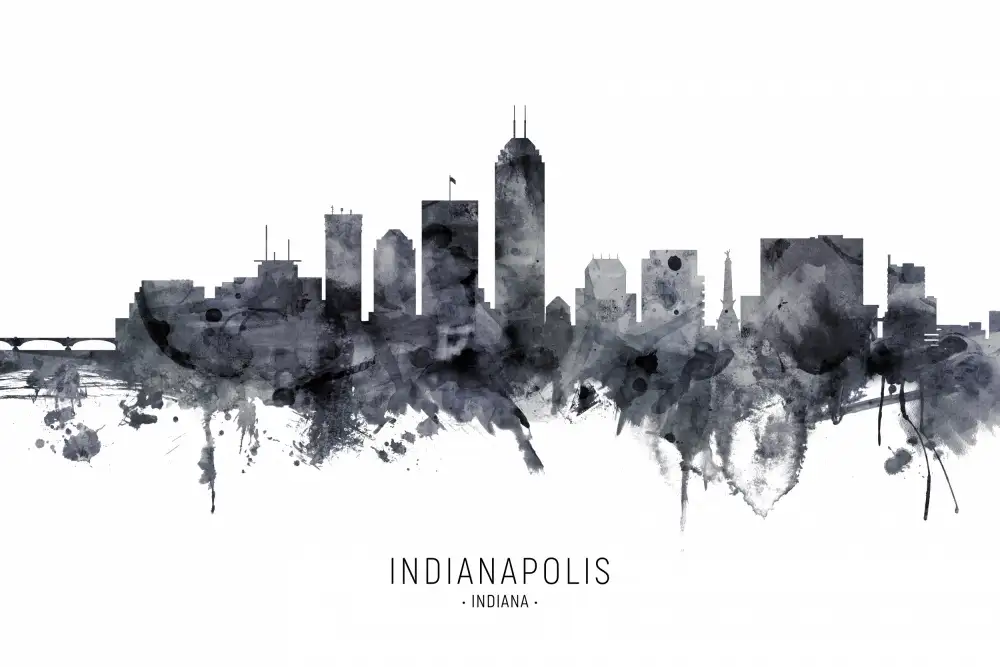 Tompsett, Michael: Horizonte de Indianápolis,Indiana