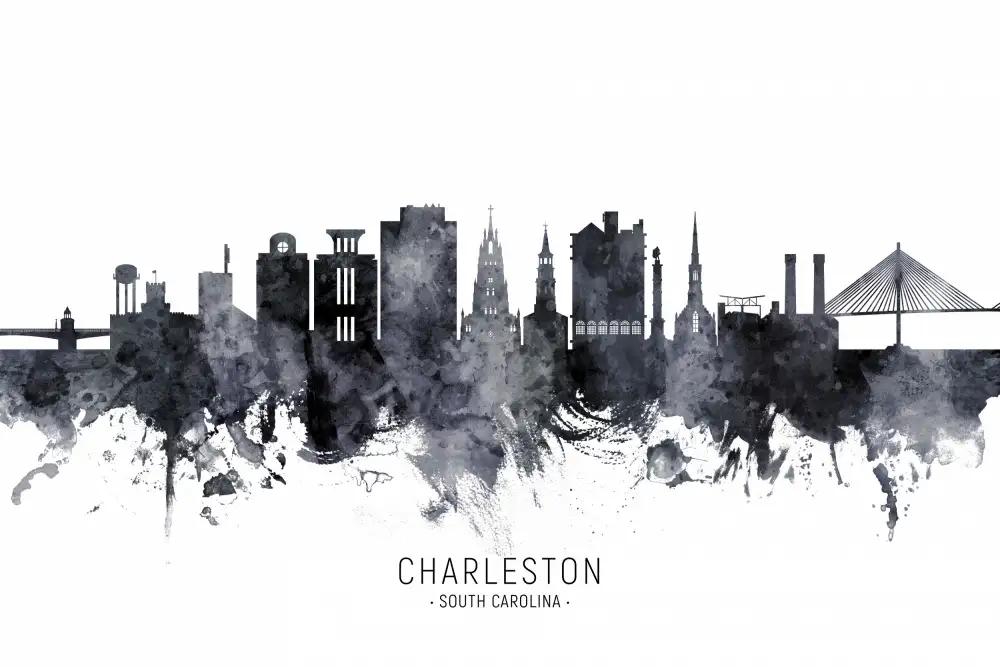 Tompsett, Michael: Skyline von Charleston,South Carolina