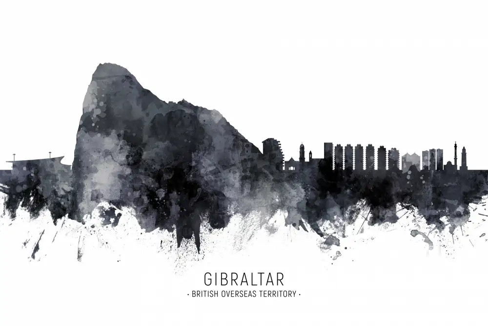 Tompsett, Michael: Skyline von Gibraltar
