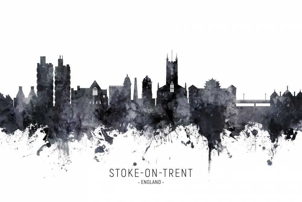 Tompsett, Michael: Horizonte de Stoke-on-Trent Inglaterra