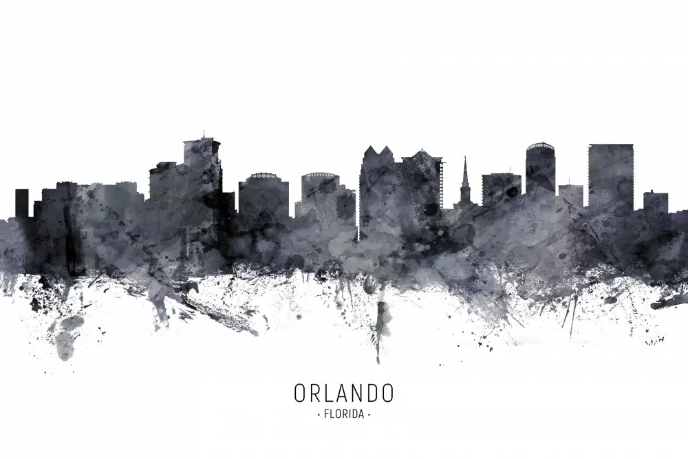 Tompsett, Michael: Skyline von Orlando,Florida