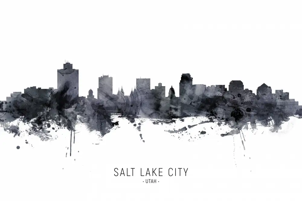 Tompsett, Michael: Horizonte de Salt Lake City,Utah