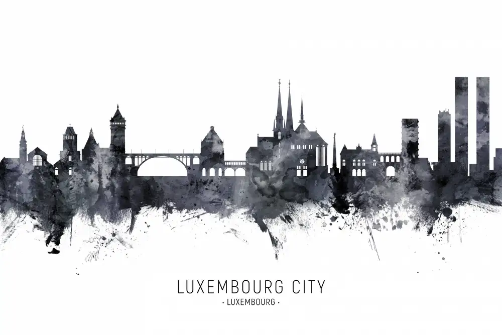 Tompsett, Michael: Horizonte de la ciudad de Luxemburgo