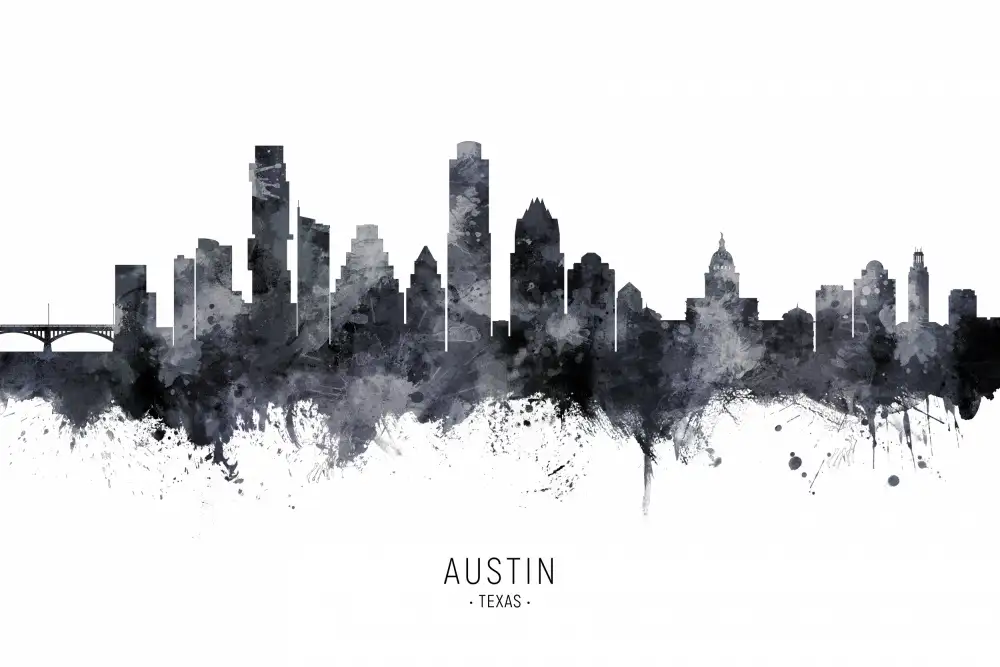Tompsett, Michael: Horizonte de Austin,Texas