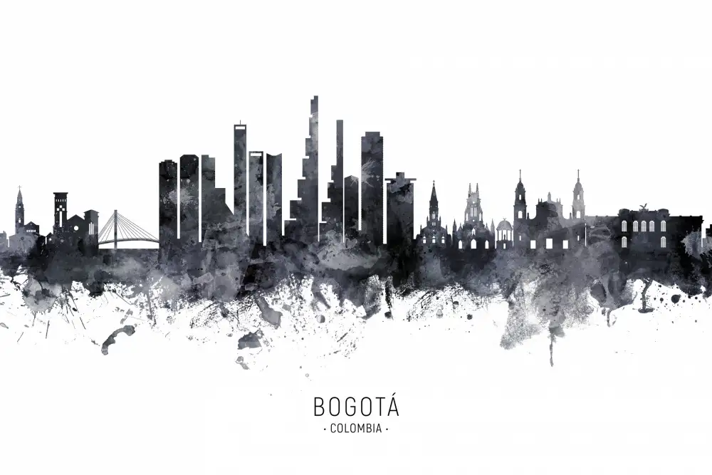 Tompsett, Michael: Horizonte de Bogotá Colombia