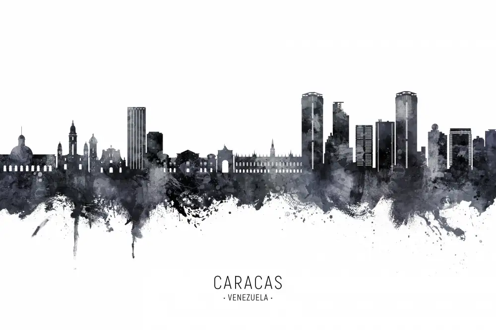 Tompsett, Michael: Caracas-Venezuela-Skyline