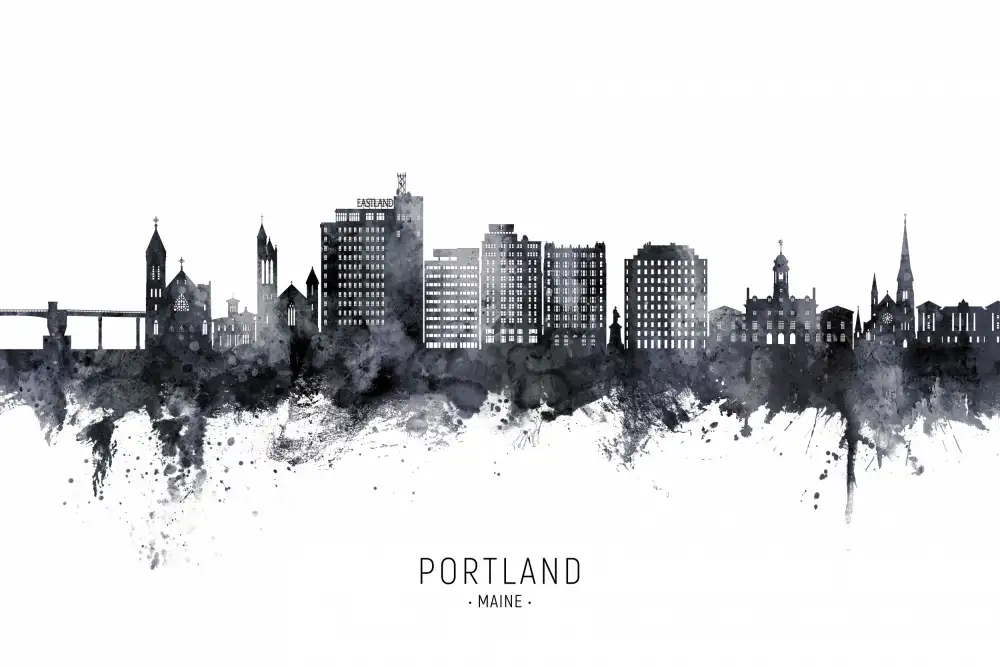 Tompsett, Michael: Horizonte de Portland Maine