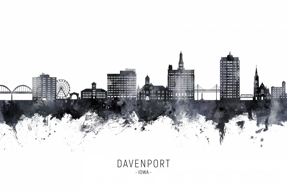 Tompsett, Michael: Horizonte de Davenport Iowa