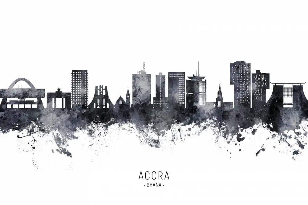Tompsett, Michael: Horizonte de Accra Ghana