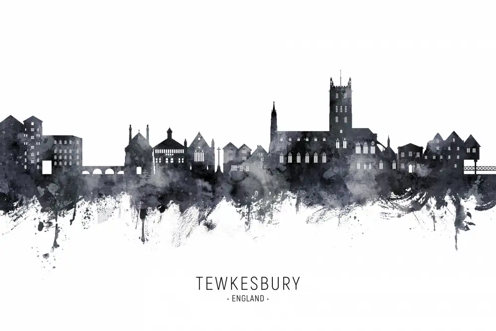 Tompsett, Michael: Horizonte de Tewkesbury Inglaterra