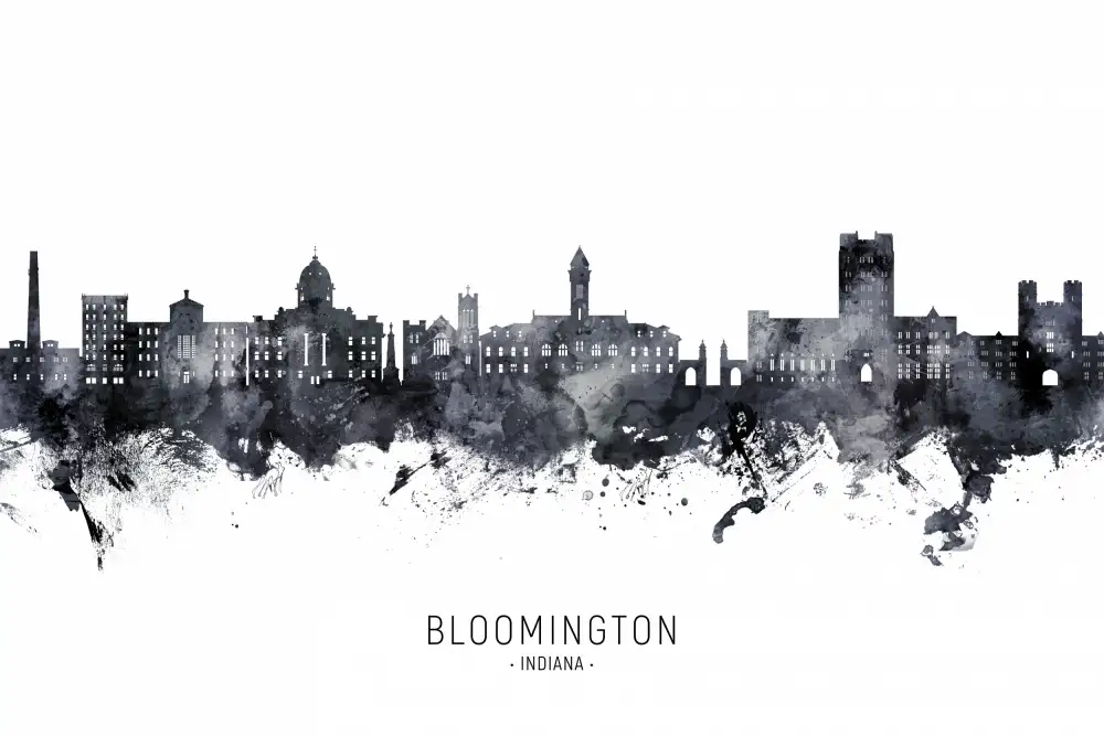 Tompsett, Michael: Horizonte de Bloomington Indiana