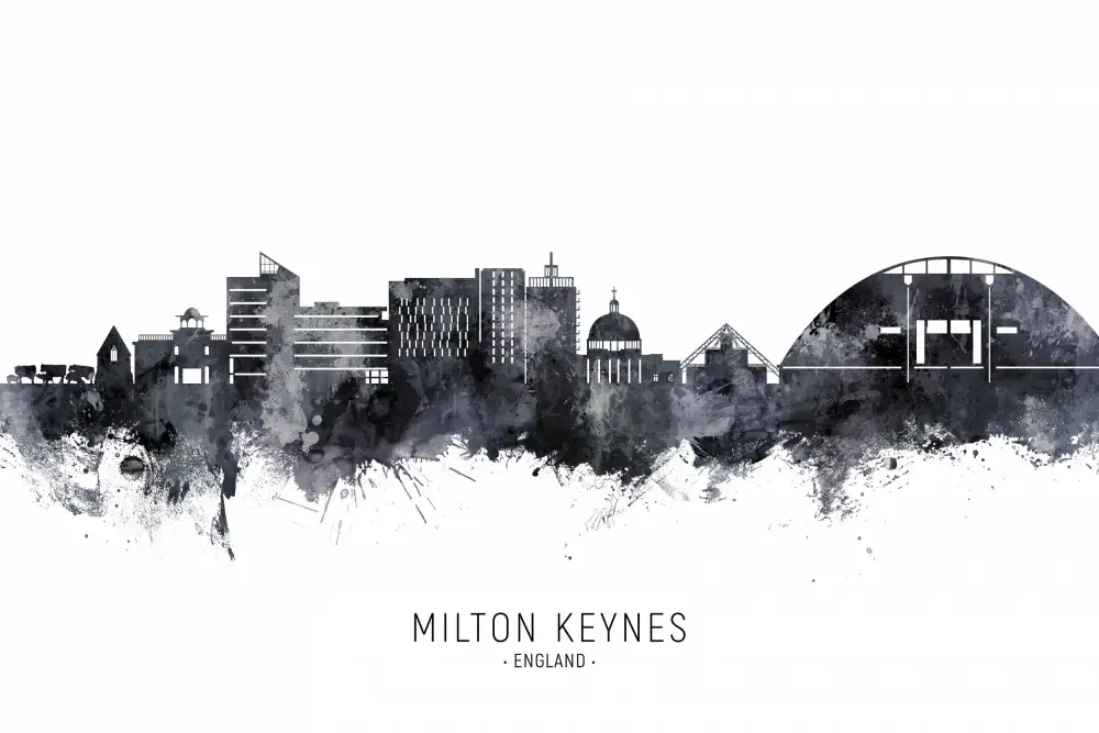 Tompsett, Michael: Horizonte de Milton Keynes,Inglaterra