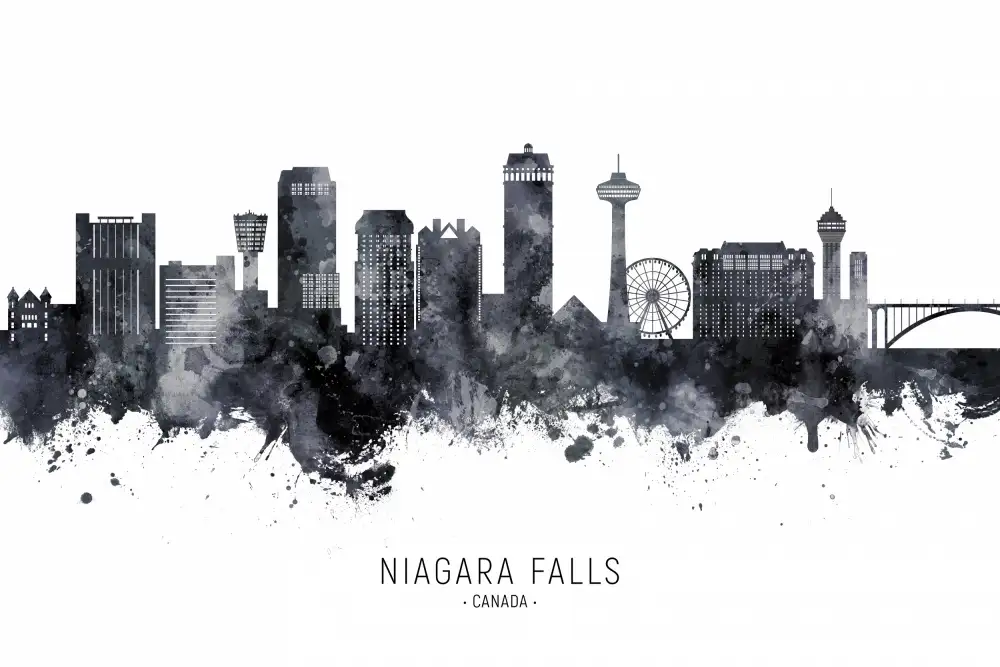 Tompsett, Michael: Horizonte de las Cataratas del Niágara Canadá