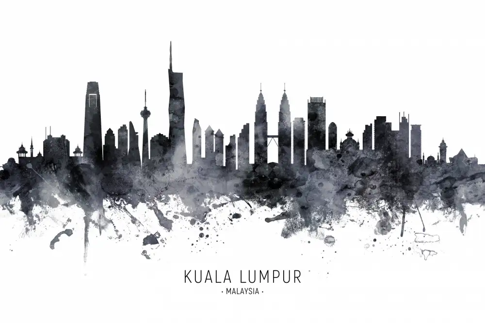 Tompsett, Michael: Horizonte de Kuala Lumpur Malasia