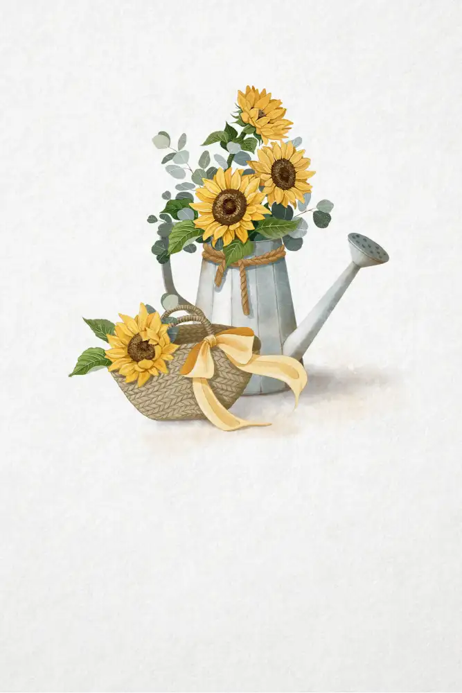 Thai, Xuan: Girasole colorato