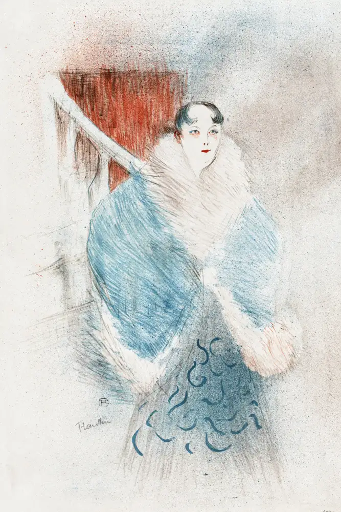 LAUTREC, TOULOUSE: Elsa, Dite La Viennoise (1897)