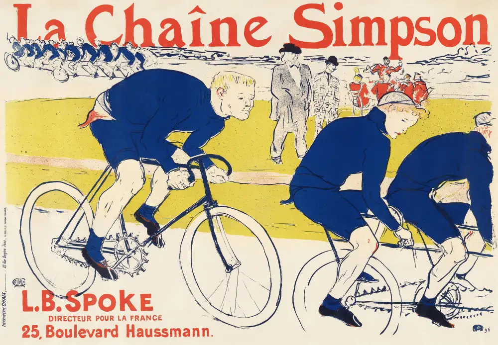 LAUTREC, TOULOUSE: The Simpson Chain (1896)