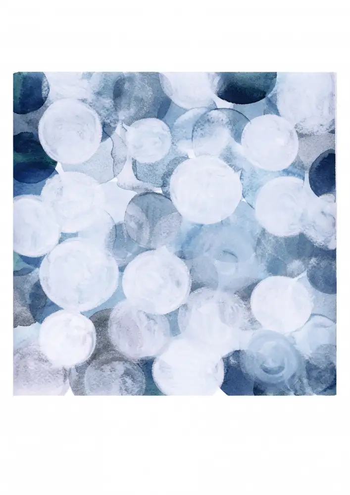 Terheijden, van Louise: Blaue Blasen