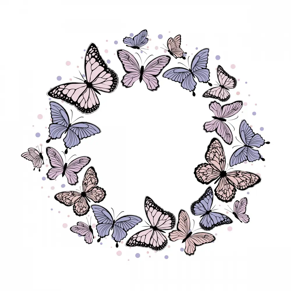 Martina: Buttefly Wreath