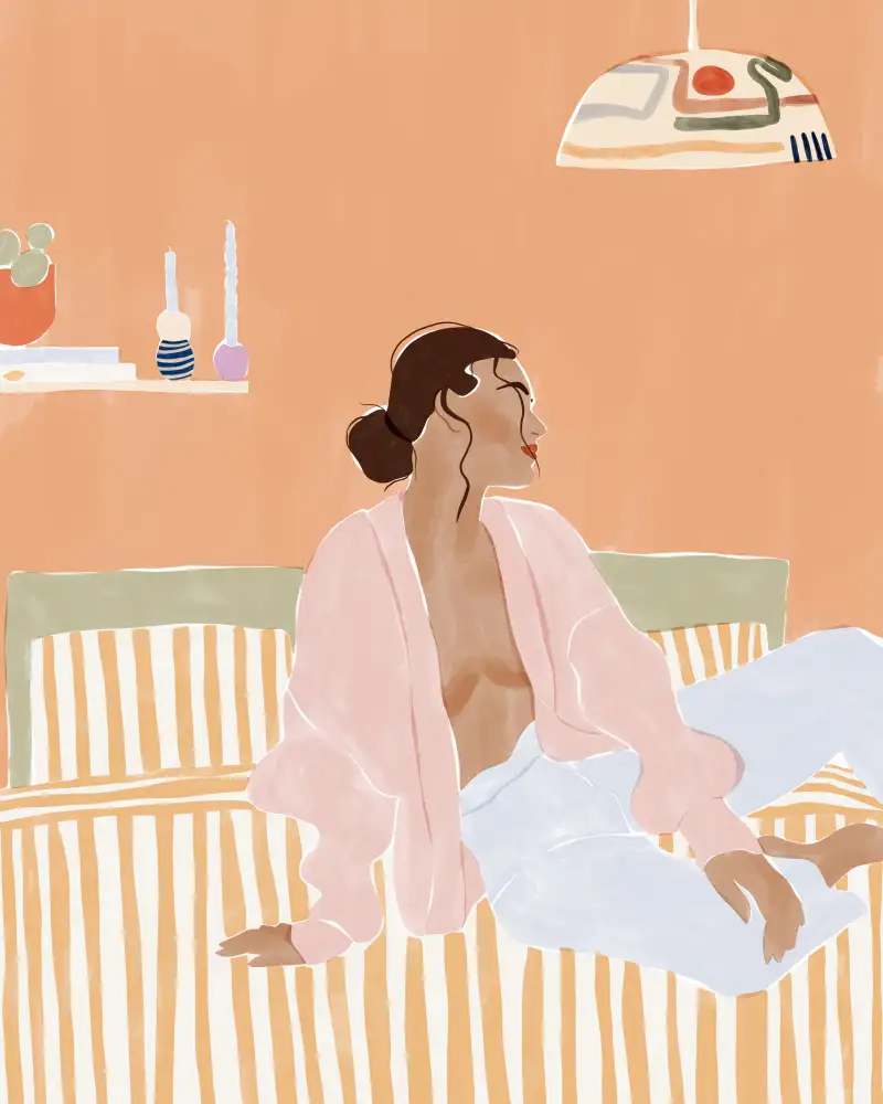 Illustrations, Green Ivy: Lass mich einfach entspannen