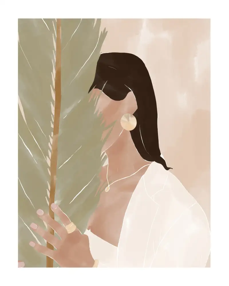 Illustrations, Green Ivy: Plant Girl