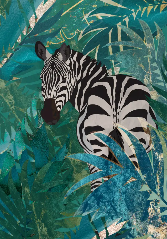 Manovski, Sarah: Zebra in the jungle 1