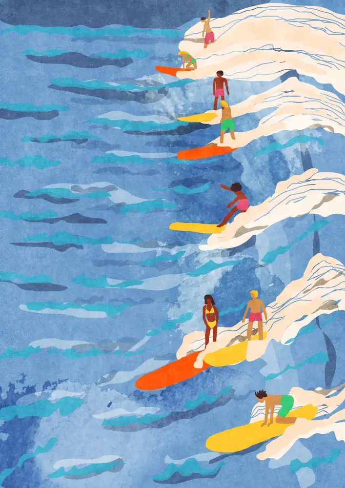 Oltmanns, Raissa: surf rilassato