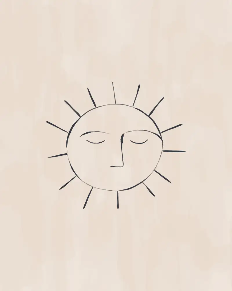 Illustrations, Green Ivy: Sun