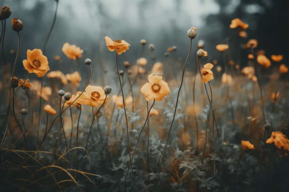 Treechild: Orange Mohn