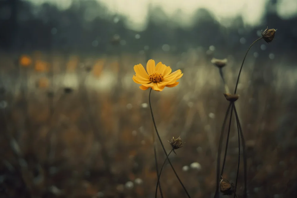 Treechild: Gelbe Blume