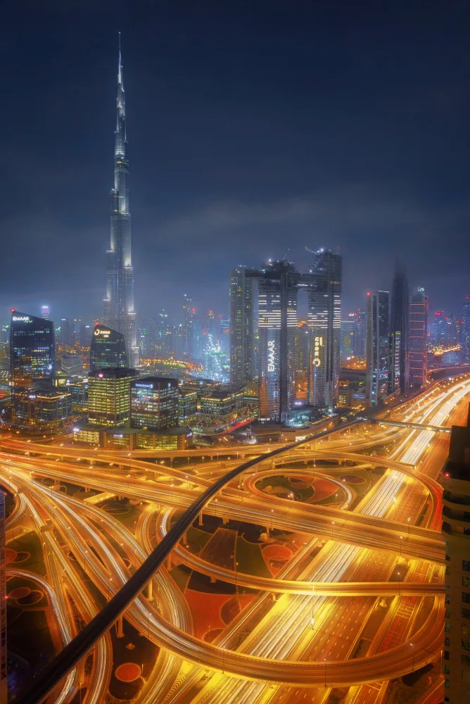 Joanaduenas: Dubai at night 7S9713P