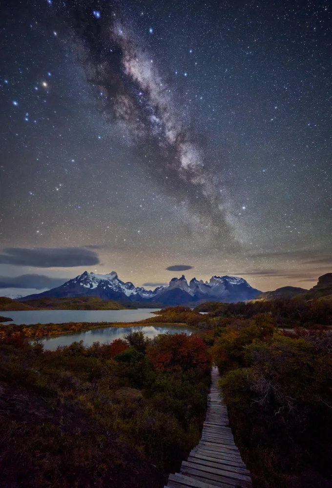 Gayan, Ricardo: Vía Láctea en la Patagonia