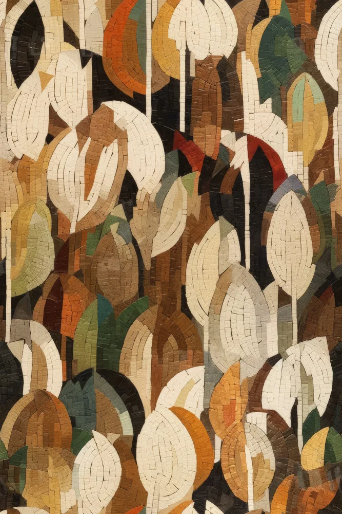 Treechild: Feuilles de mosaïque
