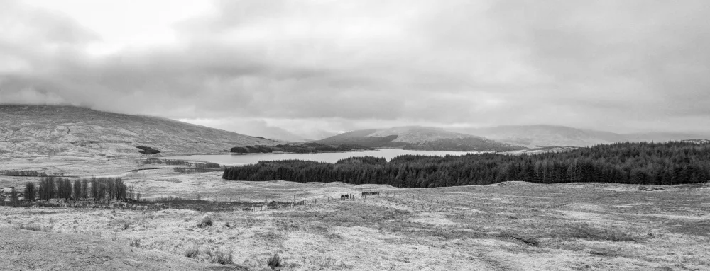 Ambrose, Dahlia: Panoramic View Of The Scottish Highlands
