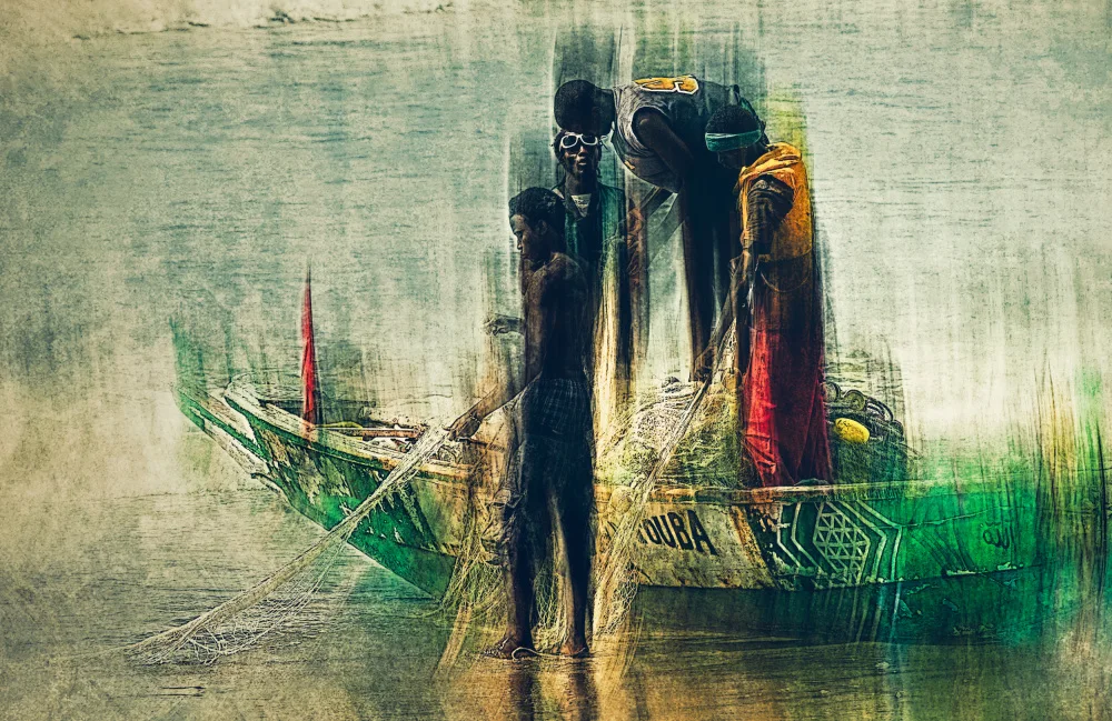 Linden, van Jan: I pescatori del Gambia