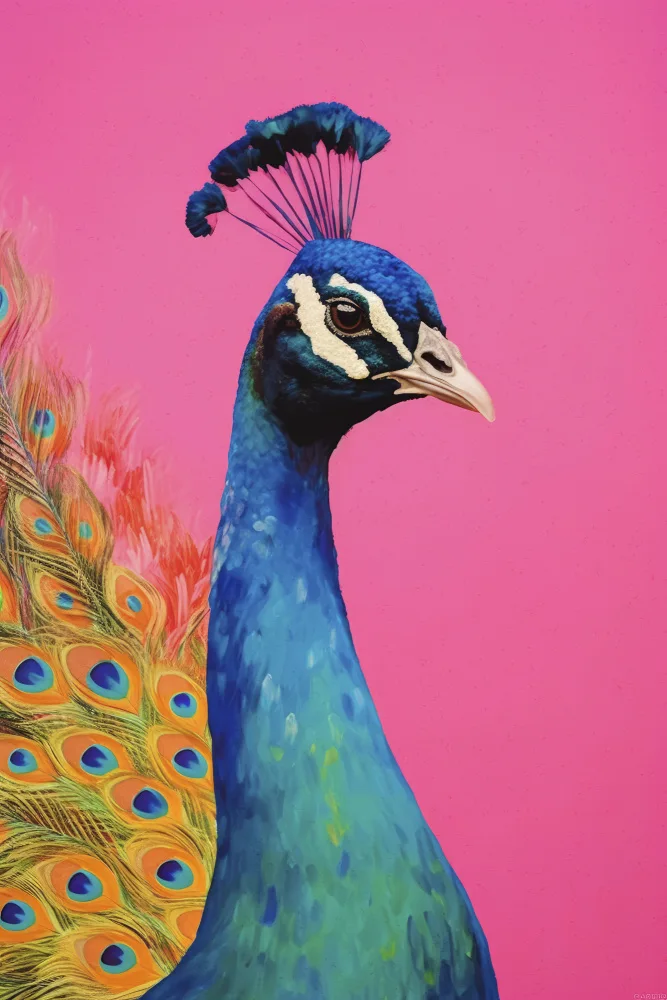 Treechild: hermoso pavo real