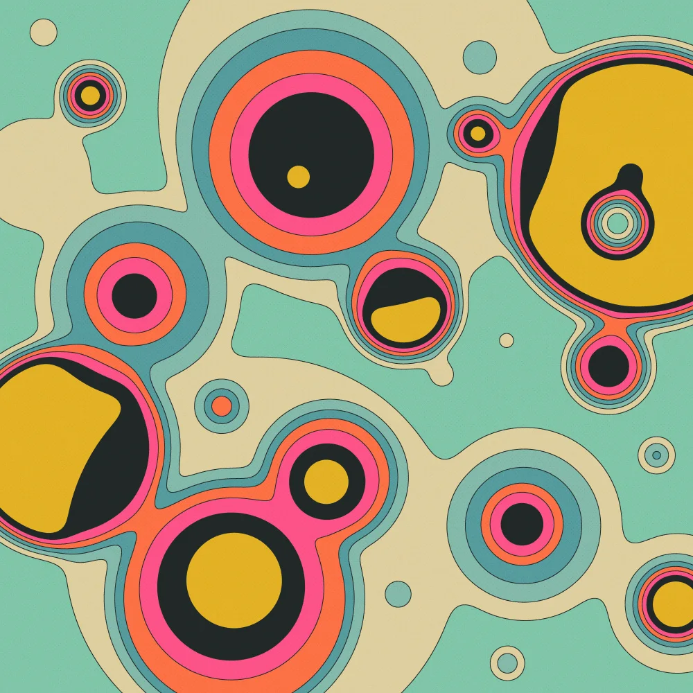 Blue, Jazzberry: Fluidní geometrie 3