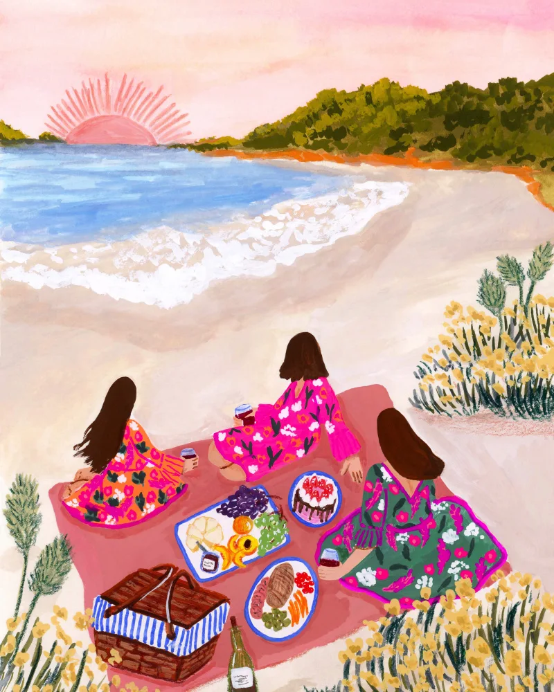Gesek, Sarah: Picnic en la playa