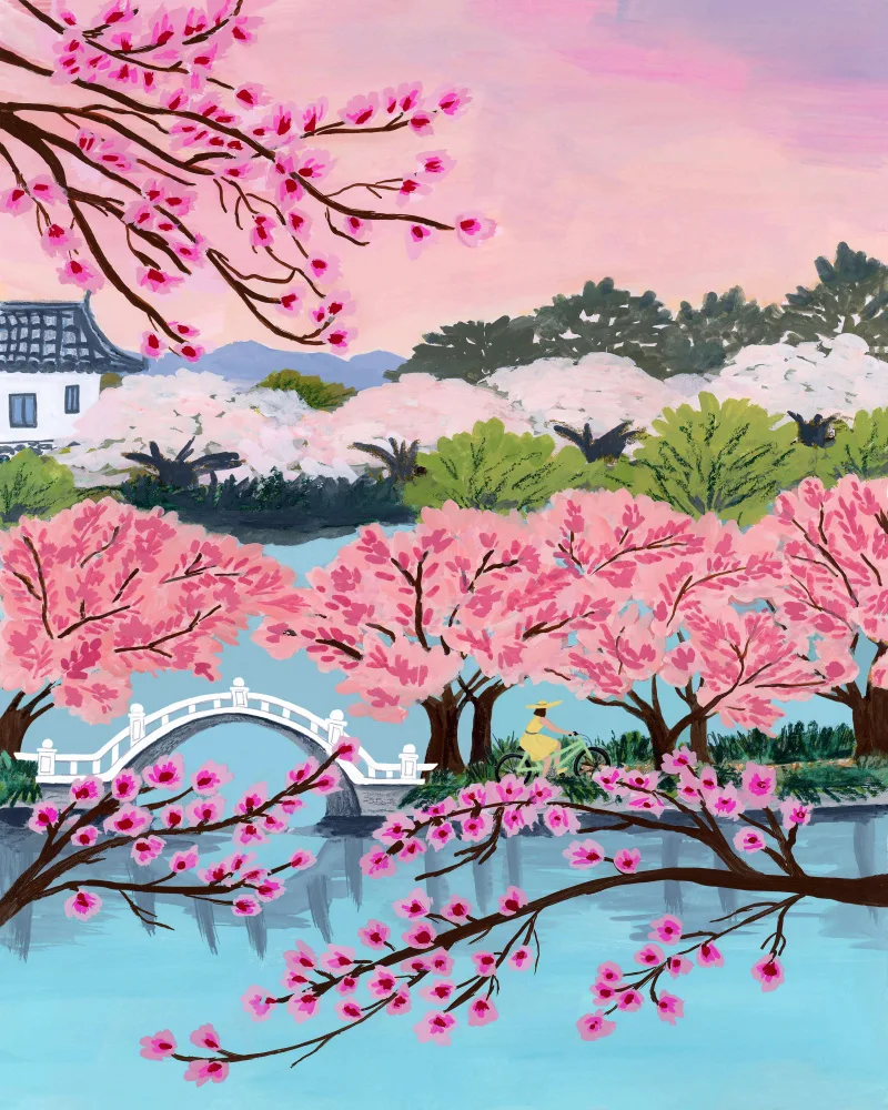 Gesek, Sarah: Paseo en flor