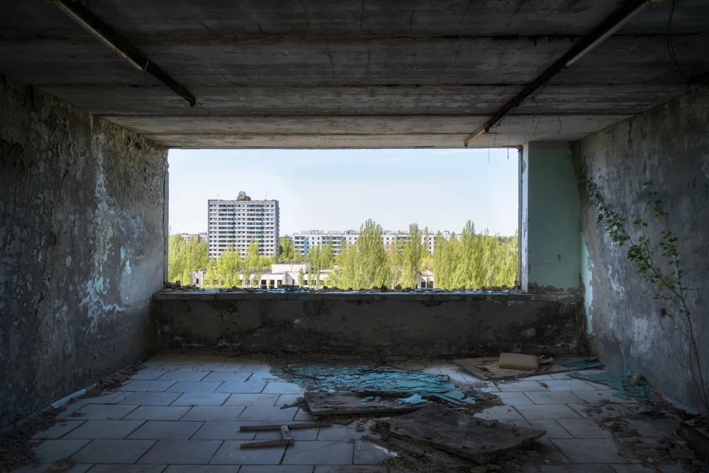 Robroek, Roman: View at Pripyat in Chernobyl