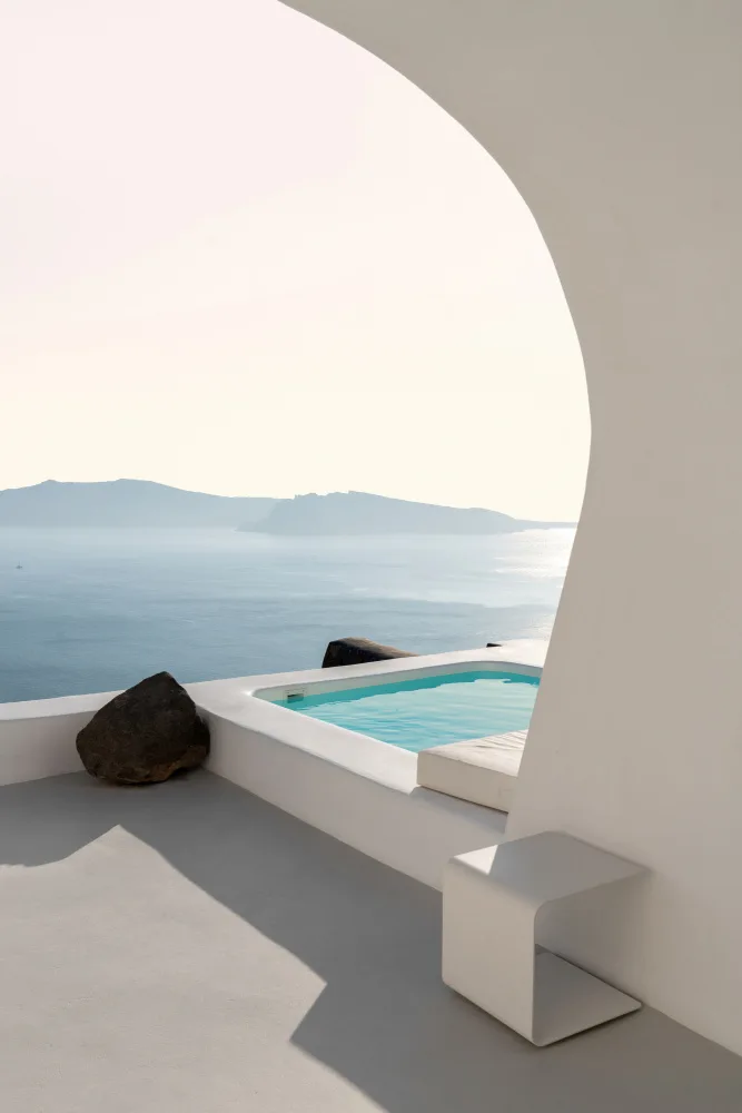 Minorstep: Villa Aenaon avec vue sur la mer