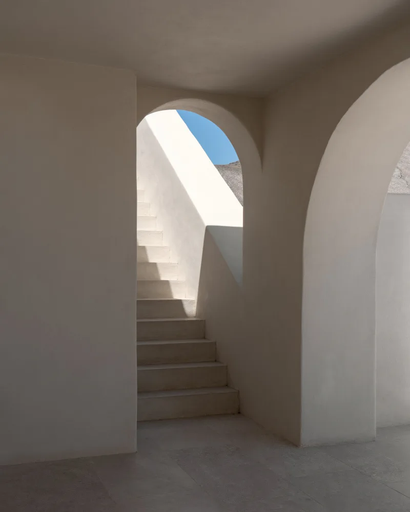 Minorstep: Escalier menant à la vue sur l'océan
