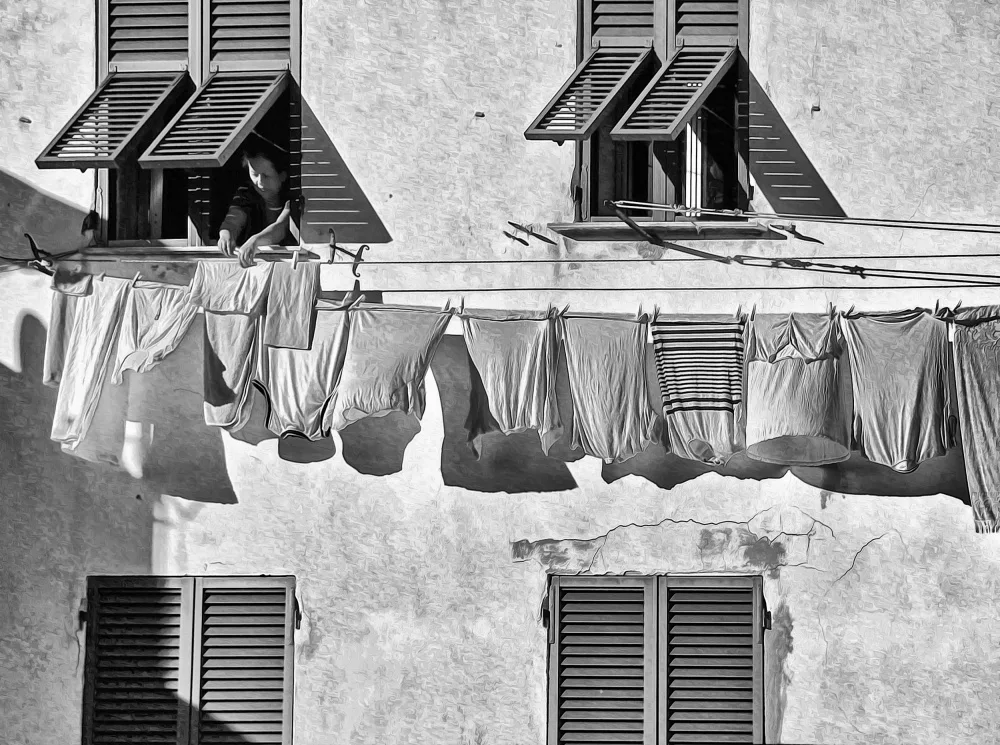 Heg, Zina: Washing day