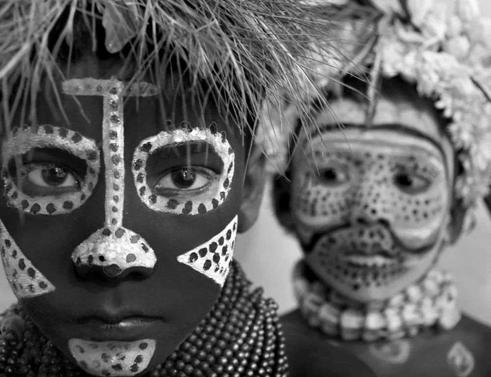Mondal, Moumita: Portrait tribal