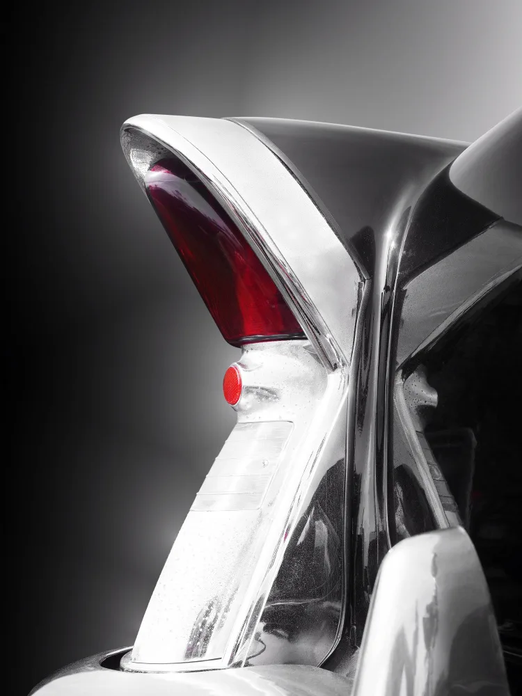 Gube, Beate: American classic car Special 1956 tail fin abstract
